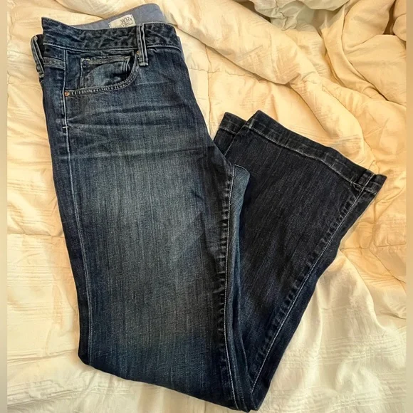 GAP 1969 Women's Flare Jeans - Dark Blue - Picture 6 of 9